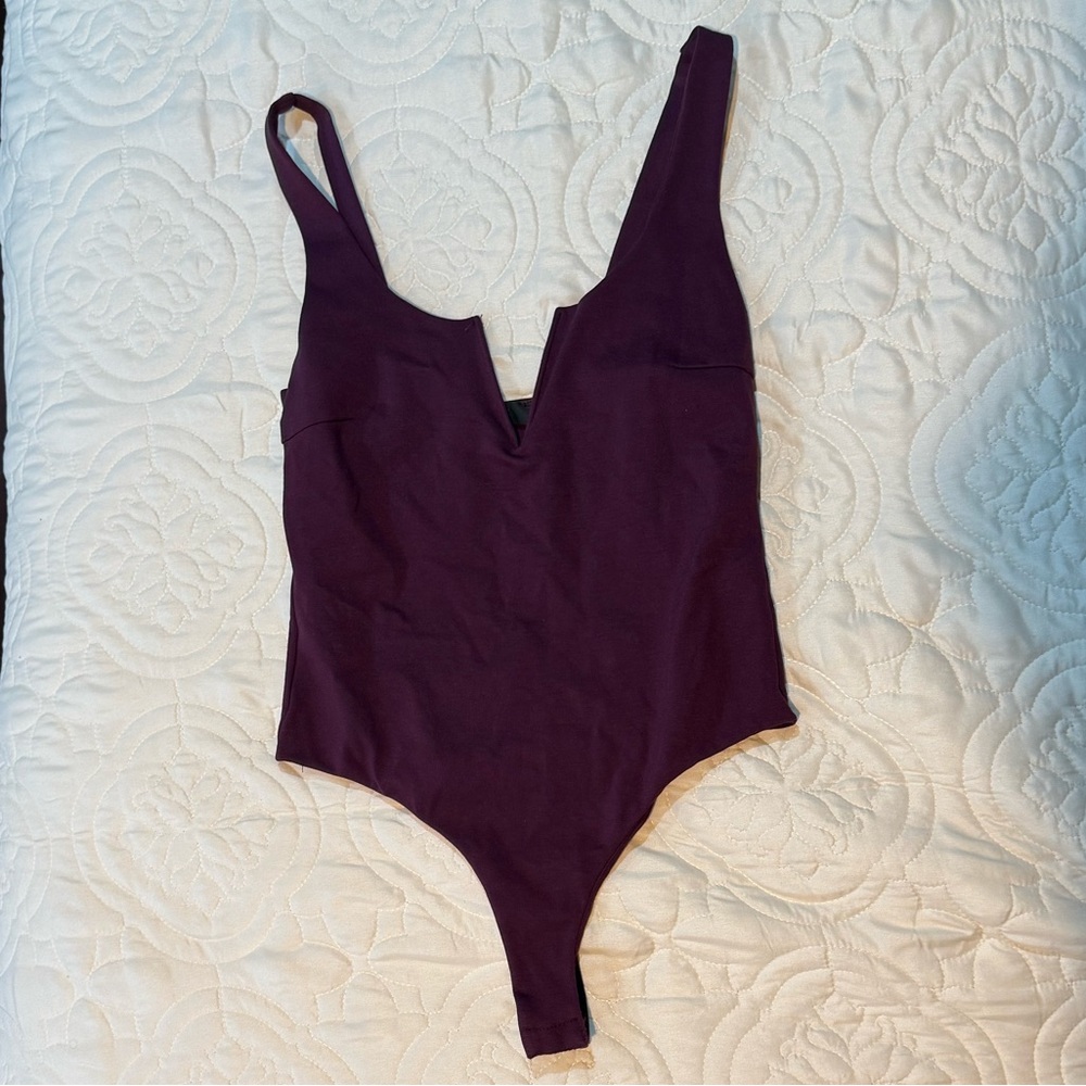 Lulu’s Plum Bodysuit